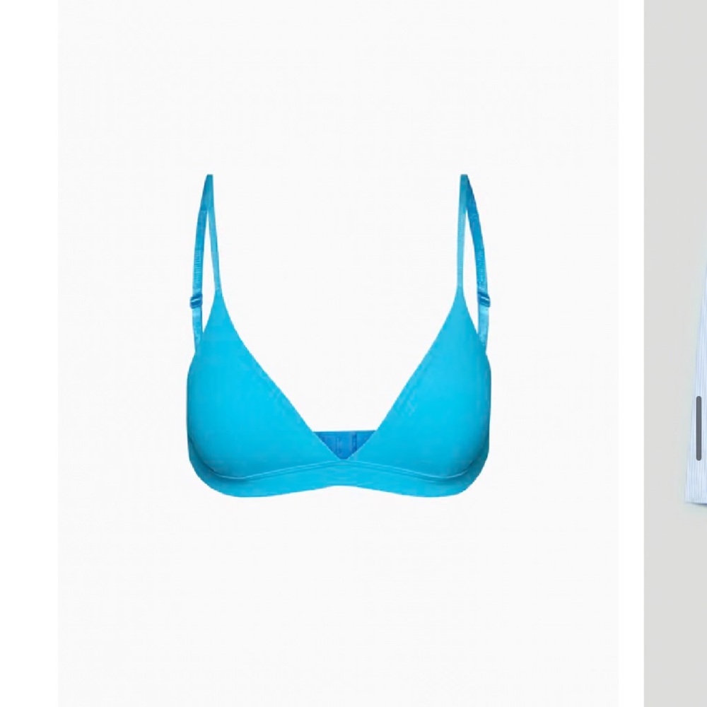 ARITZIA BLUE TALULA BRALETTE IN SIZE SMALL